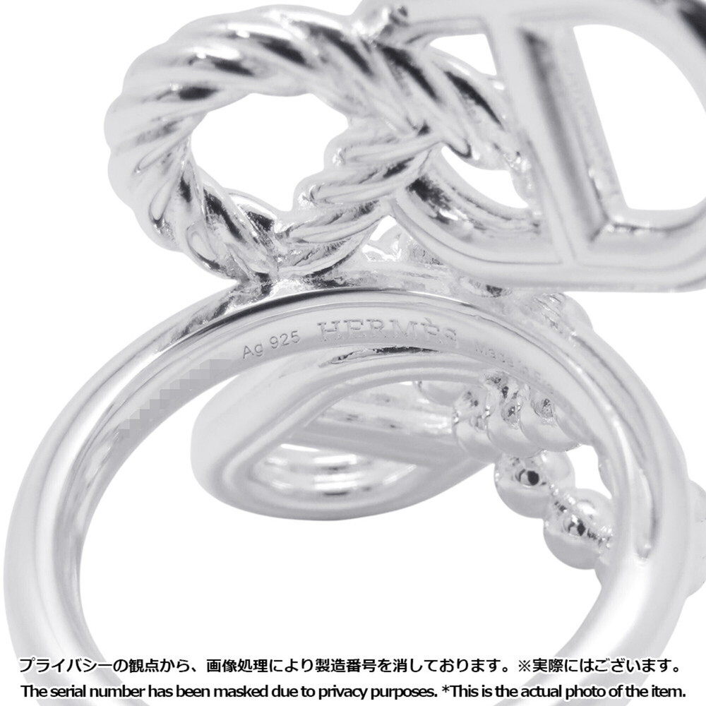 HERMES Silver Ring - Picture 6 of 8
